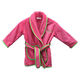 Children's Shawl Collar Velour Robe Image 4 of 5